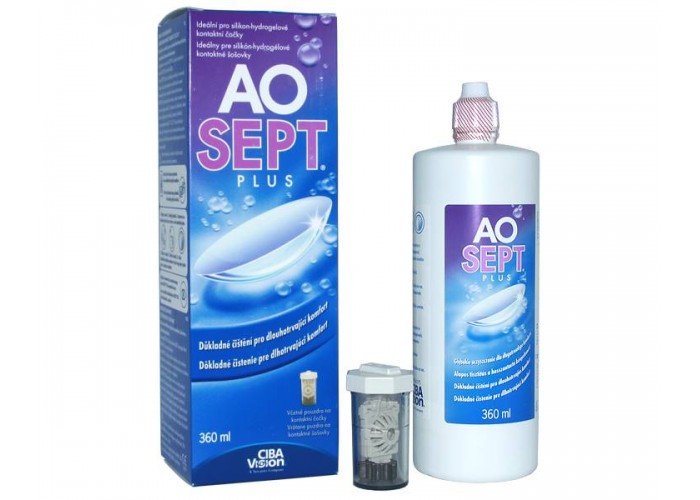 Alcon Aosept Plus Υγρό Φακών Επαφής 360ml Alcon Aosept Plus Υγρό Φακών Επαφής 360ml