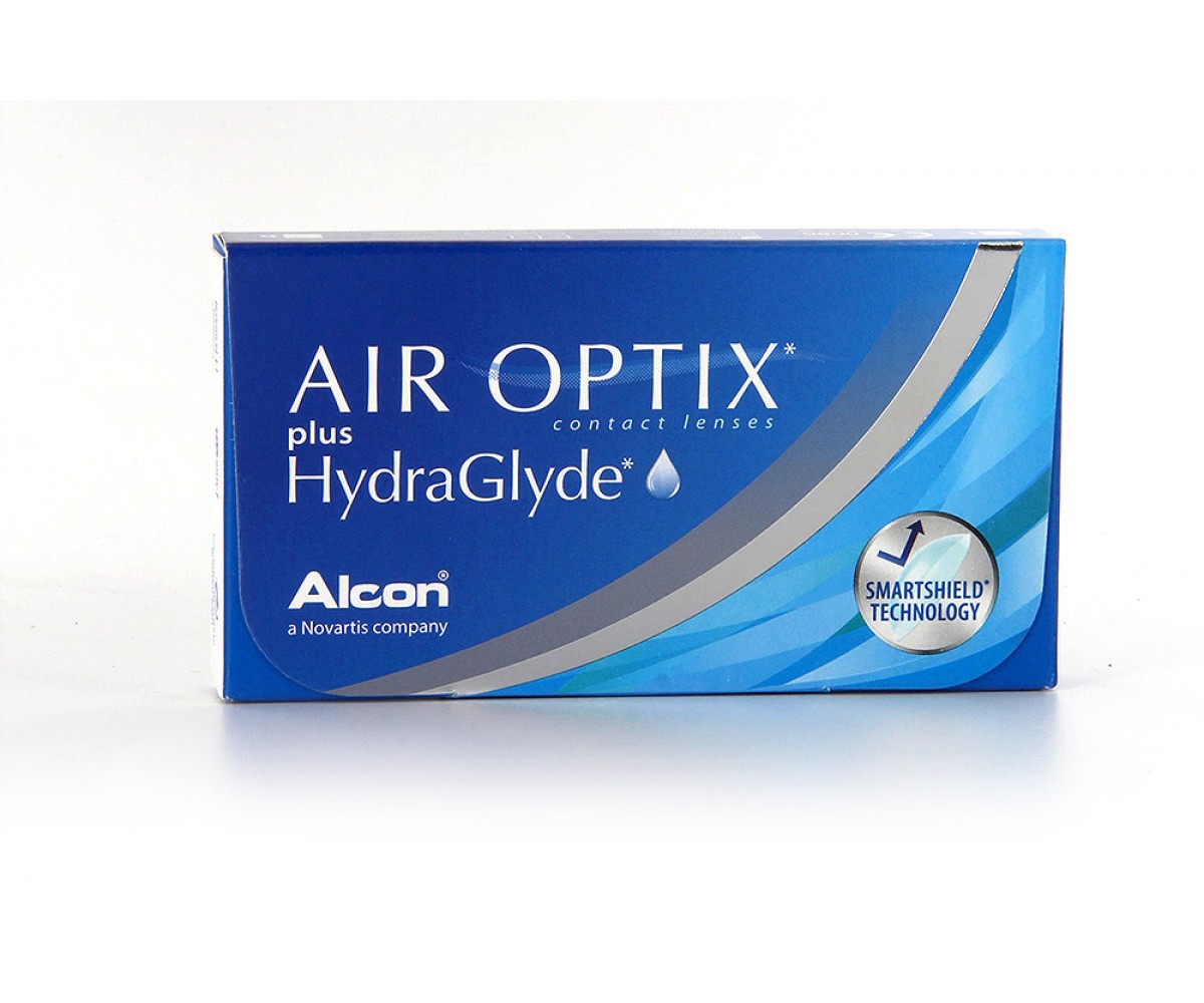 AIR OPTIX plus HydraGlyde(6 pack) Μηνιαίοι Μυωπίας Υπερμετρωπίας